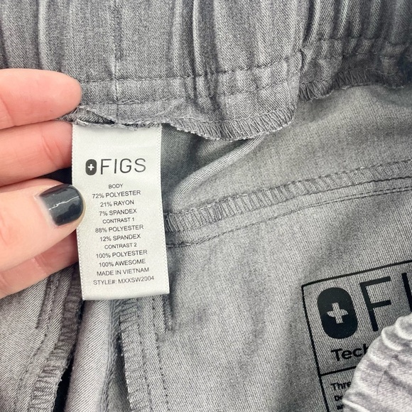 Figs Men's Tansen Jogger Scrub Pants Graphite Grey Jogger Style Size Small - Picture 7 of 11